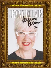  Jenny Eclair Autograph Signed Picture – Comedienne Comic - Theatre Memorabilia - Theatre Programmes Theatre Memorabilia - Theatre Programmes