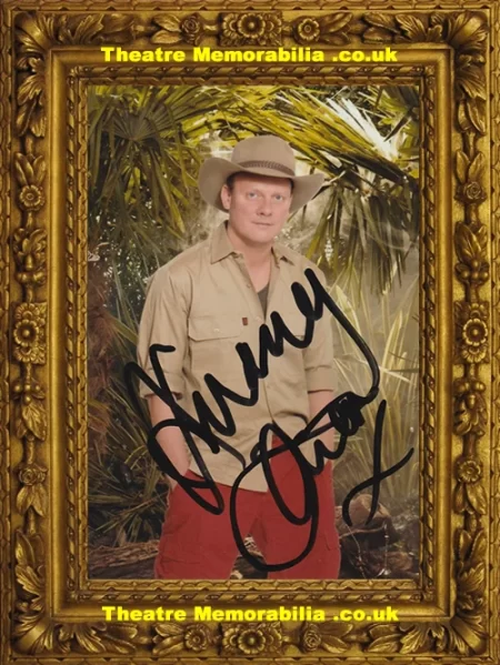  Antony Cotton Autograph Signed Picture – Jungle - Theatre Memorabilia - Theatre Programmes Theatre Memorabilia - Theatre Programmes