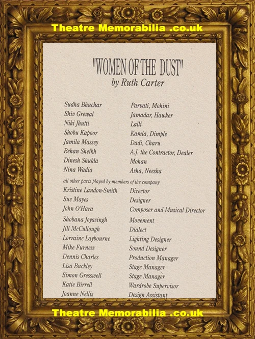 Bristol Old Vic Theatre – Women Of Dust – 1992 – Oxfam 50th Anniversary - Theatre Memorabilia - Theatre Programmes - Theatre Memorabilia - Theatre Programmes Bristol Old Vic Theatre – Women Of Dust – 1992 – Oxfam 50th Anniversary - Theatre Memorabilia - Theatre Programmes Theatre Memorabilia - Theatre Programmes