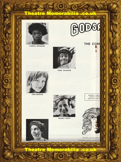 London Wyndhams Theatre – Godspell – 1972 - Theatre Memorabilia - Theatre Programmes - Theatre Memorabilia - Theatre Programmes London Wyndhams Theatre – Godspell – 1972 - Theatre Memorabilia - Theatre Programmes Theatre Memorabilia - Theatre Programmes