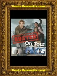 Busted Autograph Signed Official Band Tour Book