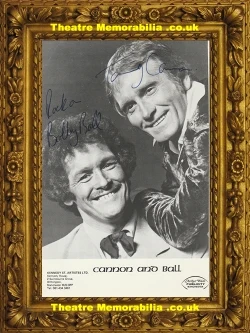 Cannon and Ball signed picture card