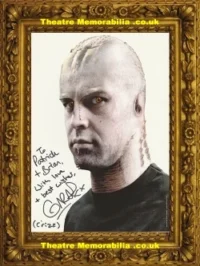 Conrad Westmass Autograph Signed Picture Card Actor Doctor Who