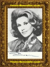 Cyd Charisse Autograph Signed Picture Actress Singing In The Rain Film