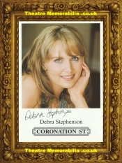 Debra Stephenson Autograph Signed Picture – Coronation Street Corrie