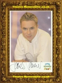 James Tanner Autograph Signed Picture Card – Ready Steady Cook