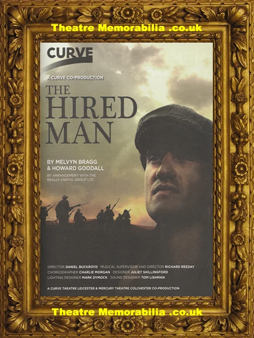 The Hired Man theatre programme, Curve Theatre Leicester 2013 - image 3