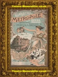 London Metropole Theatre & Opera House – My Girl – 1896