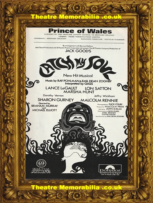 Catch My Soul theatre programme, Prince Of Wales London 1971 - image 3