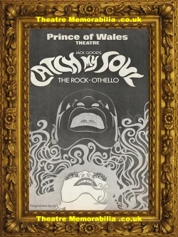 Catch My Soul theatre programme, Prince Of Wales London 1971