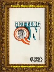 London Queens Theatre – Getting On – 1971 – Alan Bennett