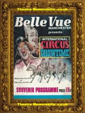 Manchester Belle Vue Circus Programme 1972