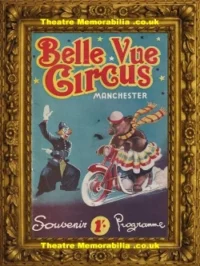 Manchester Belle Vue Circus Programme 1960s
