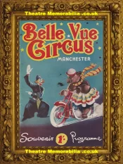 Manchester Belle Vue Circus Programme 1960s