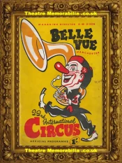 Manchester Belle Vue Circus Programme 1960s