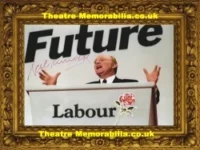 Neil Kinnock Ex Labour Leader Autograph Signed Picture