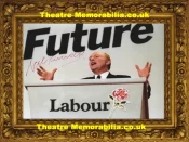 Neil Kinnock Ex Labour Leader Autograph Signed Picture