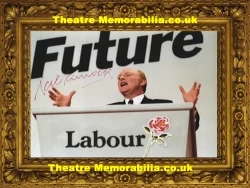Neil Kinnock signed photograph autograph