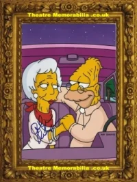 Olympia Dukakis Autograph Signed Picture Card – The Simpsons