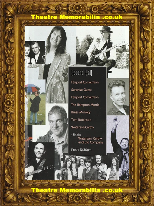 Martin Carthy Celebration programme, Apollo Theatre Oxford 2001 - image 4