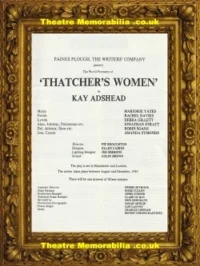 Paines Plough Writers Company – Thatchers Women – 1990s