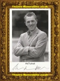 Phil Tufnell Autograph Signed Picture Cricketer TV Personality