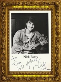 Nick Berry Autograph Signed Picture – Heartbeat – Eastenders