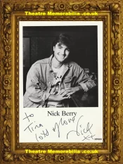 Nick Berry Autograph Signed Picture – Heartbeat – Eastenders