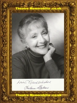 Thelma Barlow signed picture, Coronation Street Mavis Riley