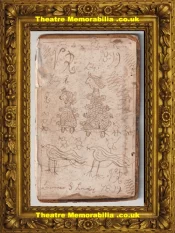 L S Lowry Drawing Pencil Sketch VR Ink Drawing 1899