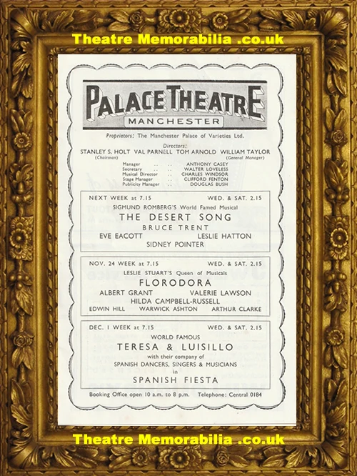 Manchester Palace Theatre – Remains To Be Seen – 1952 Diana Doors - Theatre Memorabilia - Theatre Programmes - Theatre Memorabilia - Theatre Programmes Manchester Palace Theatre – Remains To Be Seen – 1952 Diana Doors - Theatre Memorabilia - Theatre Programmes Theatre Memorabilia - Theatre Programmes