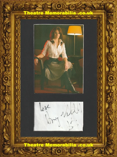 Amy Nutall Autograph Signed Picture Emerdale Actress - Image 2