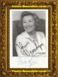 Dame Vera Lynn Signed Autograph Queen Alexander Hospital Open Day