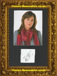Jill Halfpenny Autograph Signed Picture Coronation Street Actress
