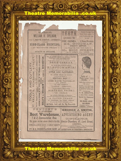 Miss Esmeralda burlesque theatre programme, Prince Of Wales Theatre London 1888 - image 5