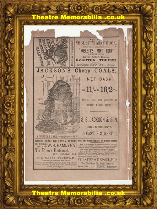 Miss Esmeralda burlesque theatre programme, Prince Of Wales Theatre London 1888 - image 6