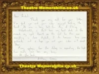 Anthony Cozens Autograph Signed Sheet Letter Van Wilder 2