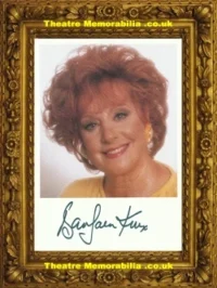 Barbara Knox Autograph Signed Picture Card Coronation Street Rita Tanner