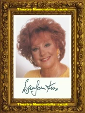 Barbara Knox Autograph Signed Picture Card Coronation Street Rita Tanner