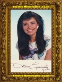 Debbie Greenwood Autograph Signed Picture TV Presenter