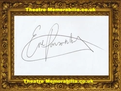 Eve Ponsonby signed autograph sheet Victor Frankenstein