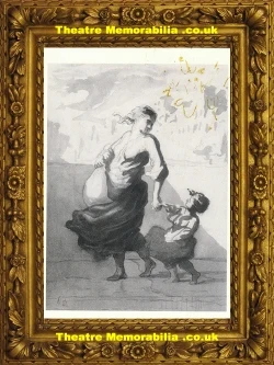 Felicity Lott signed Royal Academy of Arts postcard
