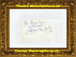 Gillian Taylforth signed autograph, EastEnders