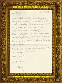 It's A Wonderful Afterlife signed letter, help identify