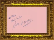 Linda Haydon Autograph Signed Sheet 1970s Horror Film Actress
