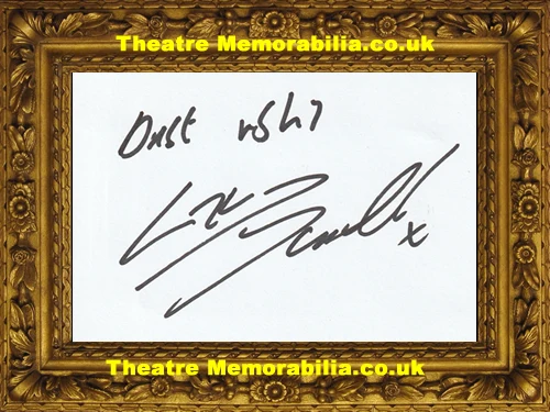 Lizzy Yansld signed autograph card unidentified - image 2