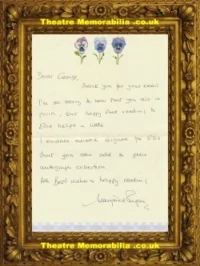 Margaret Ryan Autograph Signed Letter Airy Fairy Childrens Book Writer