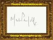 Mark Penfold Autograph Signed Sheet