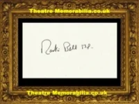 Martin Bell Autograph Signed Sheet MP Member Of Parliment