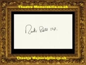 Martin Bell Autograph Signed Sheet MP Member Of Parliment